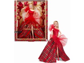 Barbie® Signature panenka Vánoční blondýnka 2024