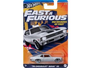 Hot Wheels Fast & Furious DECADES OF FAST 70 Chevrolet Nova SS