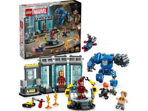 LEGO® Marvel 76315 Iron Man a jeho laboratoř: Síň brnění