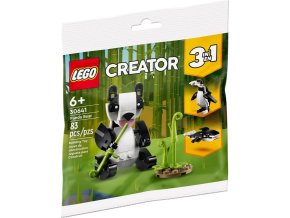 LEGO® Creator 30641 3v1: Panda, Tučňák, Velryba