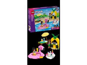 LEGO® Friends 42658 Zábava u bazénu s jednorožcem a plameňákem