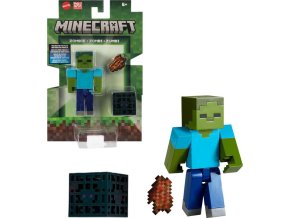 mattel minecraft figurka zombie 8cm jcn44 1