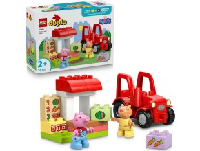 LEGO® DUPLO® 10468 Prasátko Peppa: Traktor a tržnice