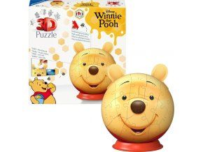 Puzzle ball s ušima Medvídek Pú