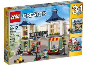 LEGO® Creator 31036 Obchod s hračkami a potravinami