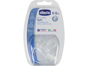 Šidítko Physio Soft celosilikónové, 6-12m+