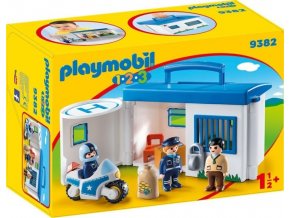 PLAYMOBIL® 9382 Přenosná policejní stanice (1.2.3.)