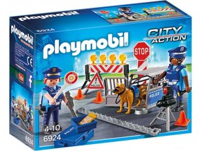 PLAYMOBIL® 6924 Policejní zátaras