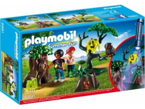 PLAYMOBIL® 6891 Noční stezka odvahy s UV světlem