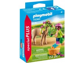 PLAYMOBIL® 70060 Dívka s poníkem