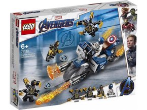 LEGO® Super Heroes 76123 Captain America: útok Outriderů
