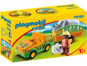 PLAYMOBIL® 70182 Převoz nosorožce (1.2.3)