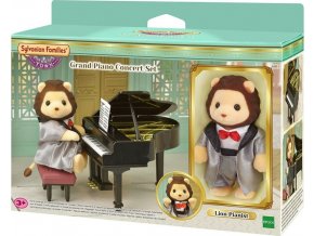 Sylvanian Families 6011 Město - Klavírista lev Lionel