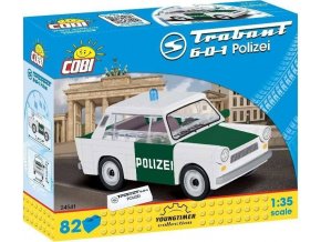 COBI 24541 Youngtimer - TRABANT 601 Policie 1:35