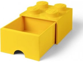 LEGO Úložný box 250x252x181 se šuplíkem žlutý