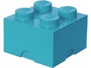 LEGO Úložný box 250x252x181 azurový