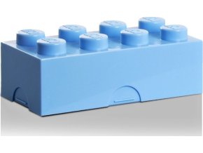 LEGO Svačinový box světle modrý