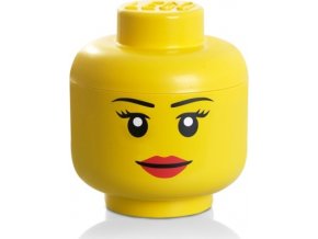 LEGO Box hlava Dívka velikost S