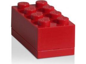 LEGO Mini box 45x91x42 červený