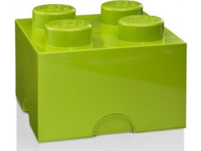 LEGO Úložný box 250x252x181 světle zelený