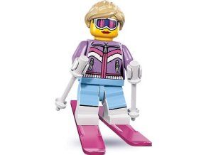 LEGO® 8833 Minifigurka Lyžařka