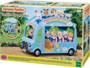 Sylvanian Families 5317 Duhový školkový autobus