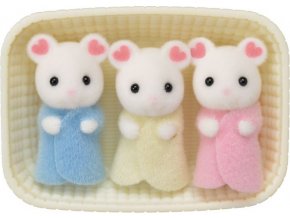 Sylvanian Families 5337 Baby Marshmallow myšky trojčata