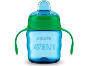 Philips AVENT Hrneček pro první doušky Classic 200 ml s držadly chlapec