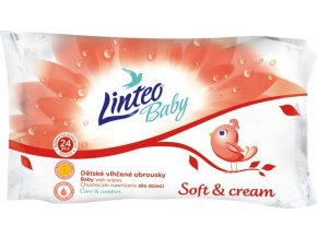 Vlhčené ubrousky Linteo Baby 24 ks