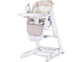 Dětská jídelní židlička 2v1 Caretero Indigo beige