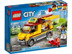 LEGO® City 60150 Dodávka s pizzou