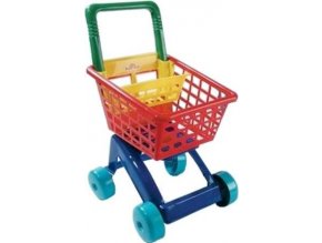 Dětský nákupní košík - tyrkysový