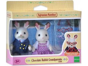 Sylvanian Families 5190 Babička a dědeček čokoládových králíků