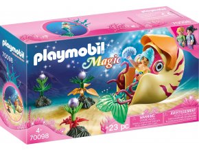 PLAYMOBIL 70098 morska panna se sneci gondolou 11