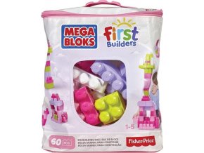 Mega Bloks First Builders Bag pro holky 60 ks