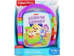 Fisher-Price Mluvící knížka Učíme se říkanky CZ