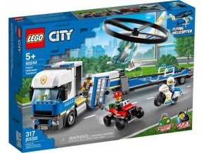 LEGO® City 60244 Přeprava policejního vrtulníku