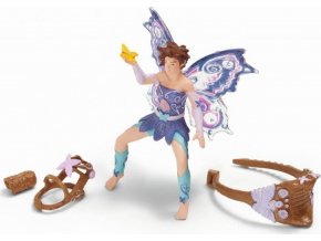 Schleich 42108 Bayla Postroj na koně + víla Limeya