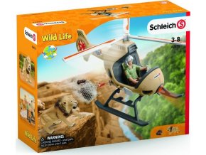 Schleich 42476 Záchranný vrtulník pro zvířata