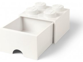 LEGO Úložný box 250x252x181 se šuplíkem bílý