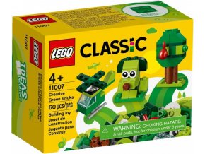 LEGO® Classic 11007 Zelené kreativní kostičky