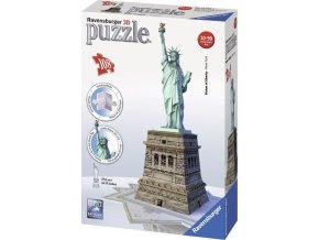 3D Puzzle Socha Svobody 108d. Ravensburger