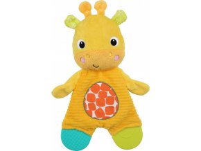 Bright Starts Hračka - kousátko Snuggle&Teethe žirafa 0m+