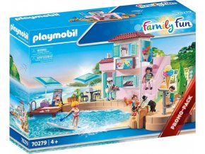 PLAYMOBIL® 70279 Zmrzlinárna v přístavu