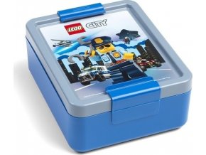 LEGO Svačinový box City modrý