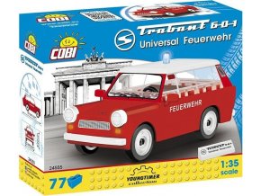 Cobi 24555 Youngtimer – TRABANT 601 Hasiči 1:35