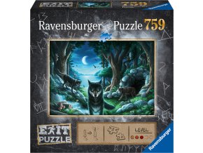Ravensburger 15028 Exit Puzzle: Vlk 759 dílků