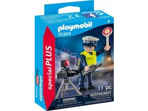 PLAYMOBIL 70304 Policista s radarem