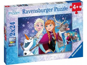 Ravensburger 09074 Disney Ledové království 2x24 dílků