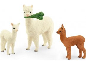 Schleich 42544 Rodina lam Alpaka